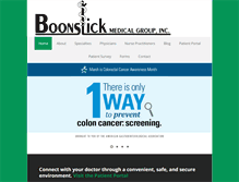 Tablet Screenshot of boonmedgroup.com